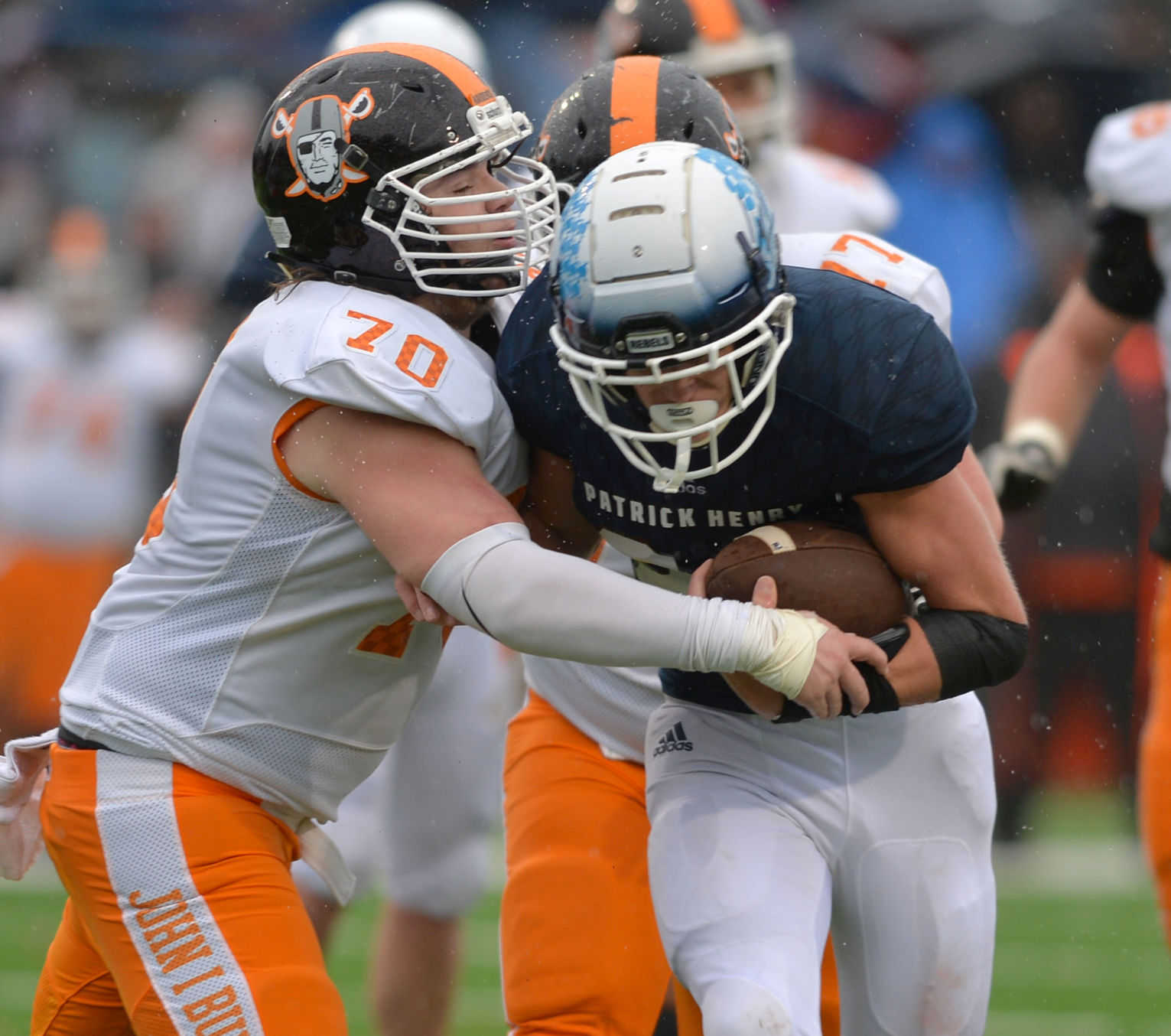 JI Burton vs Patrick Henry Football